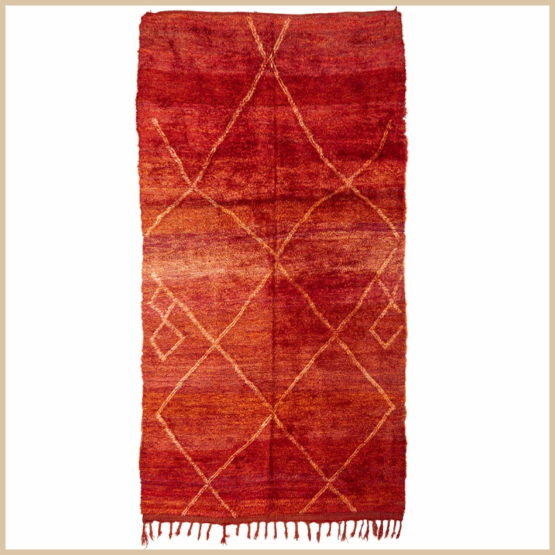 Beni Mguild "Burgundy Lattice"