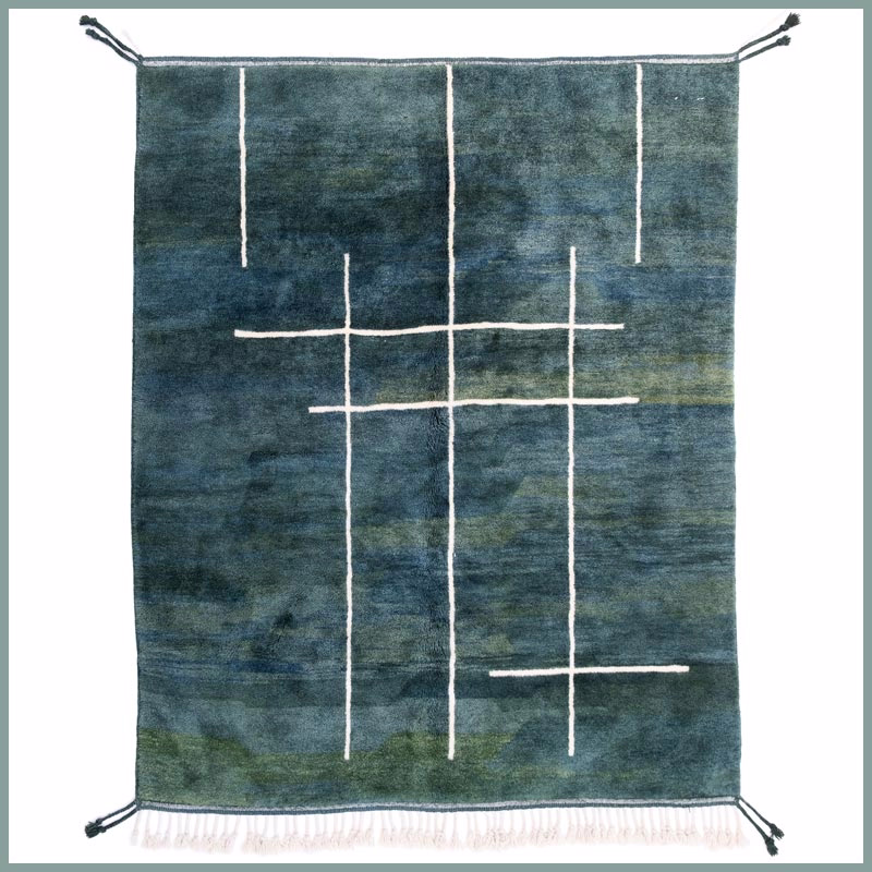 Beni Mrirt "Linear Teal"