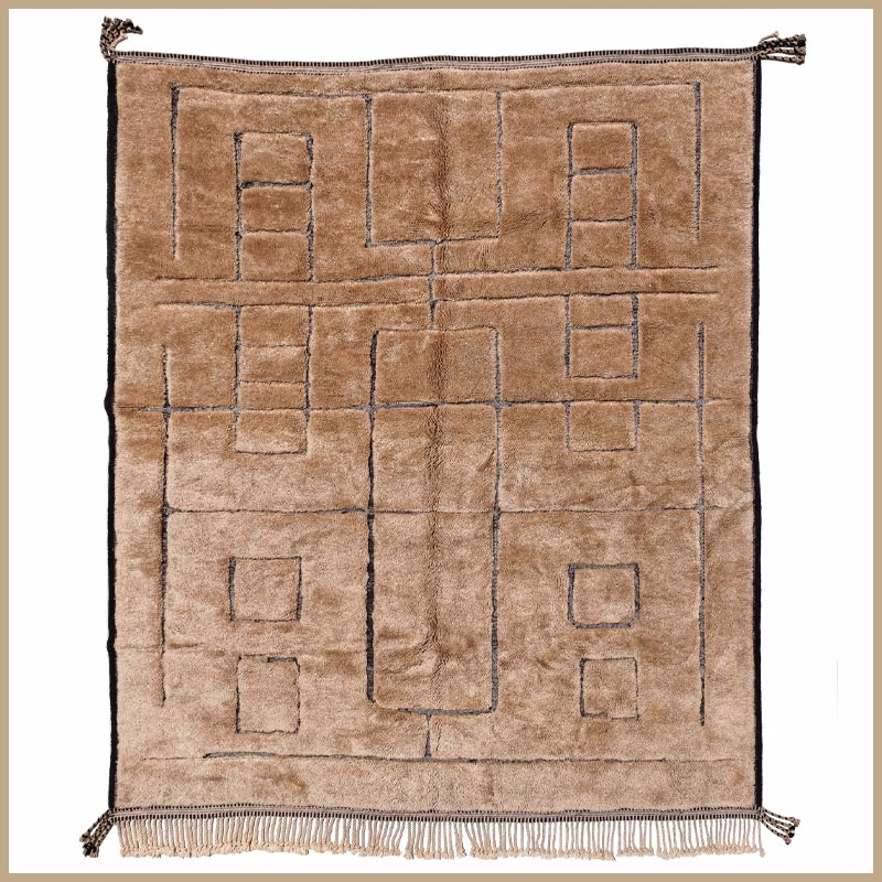 Beni Mrirt "Caramel Grid"
