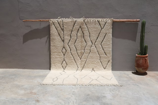 Beni Ouarain "Drawn Lattice"