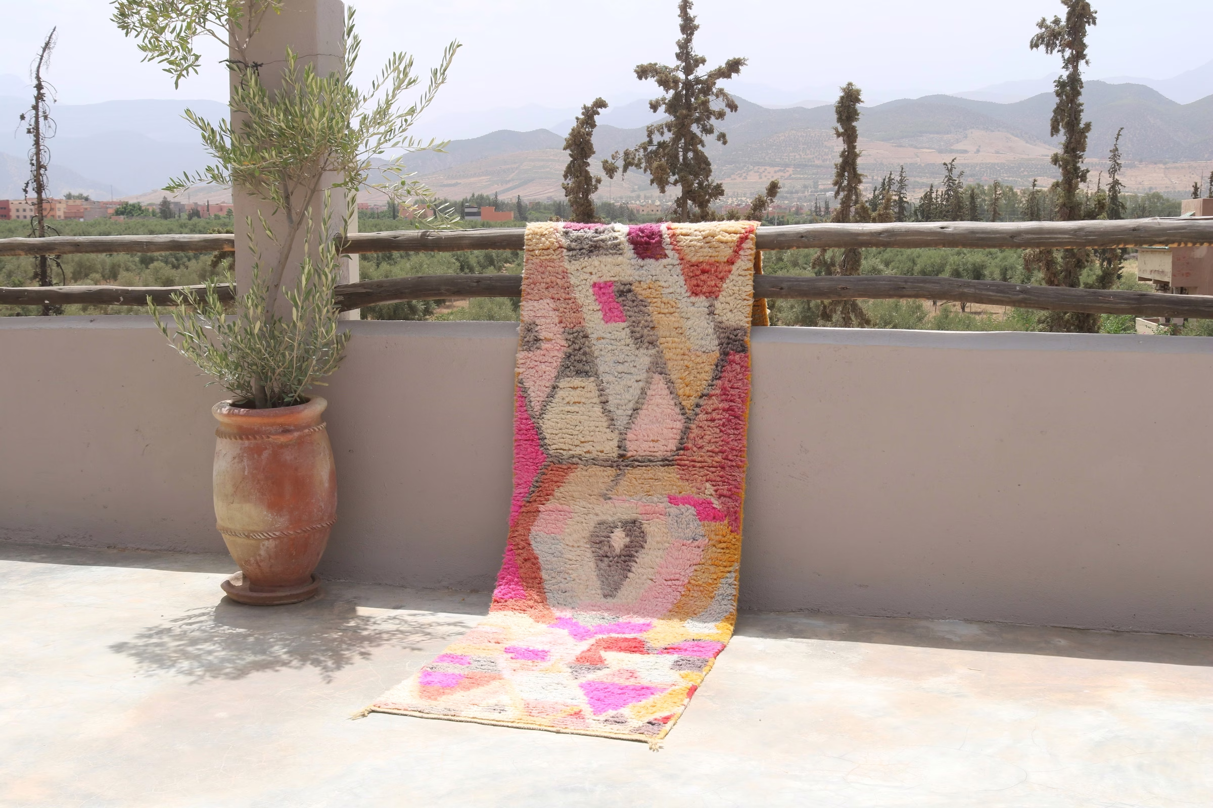Azilal "Peach Geometry"
