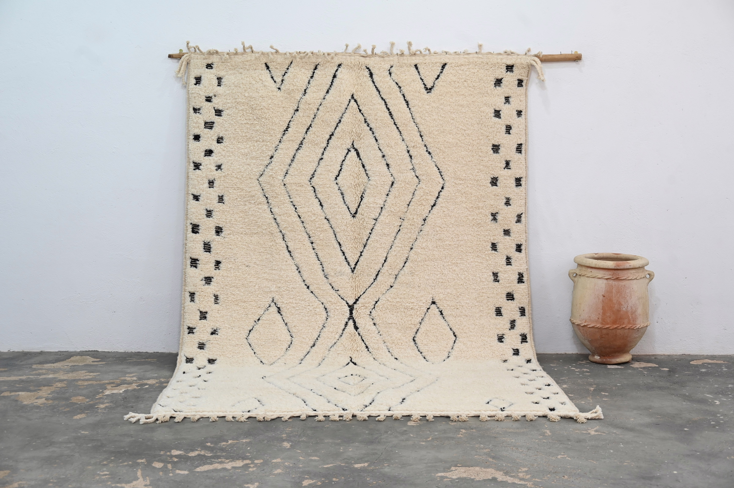 Beni Ouarain Handwoven Piece - Image 1