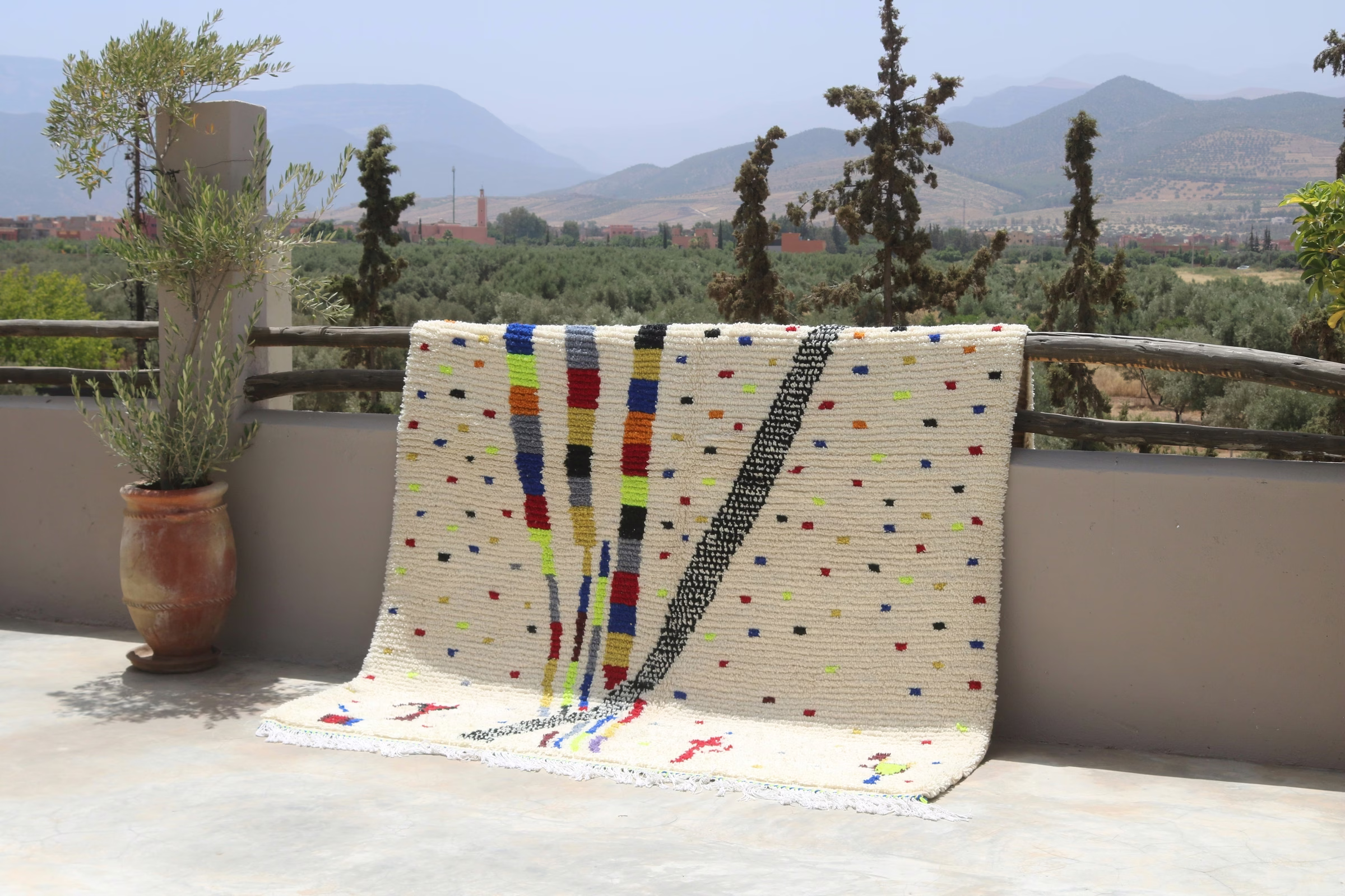 Azilal "Confetti Columns"