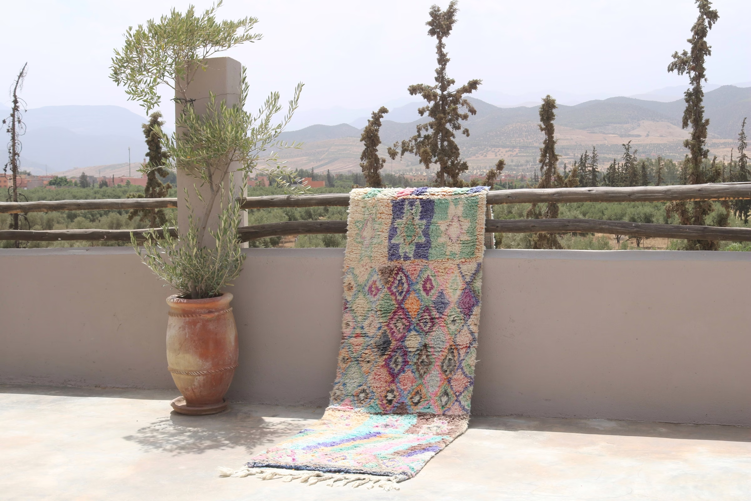 Azilal "Pastel Lattice"