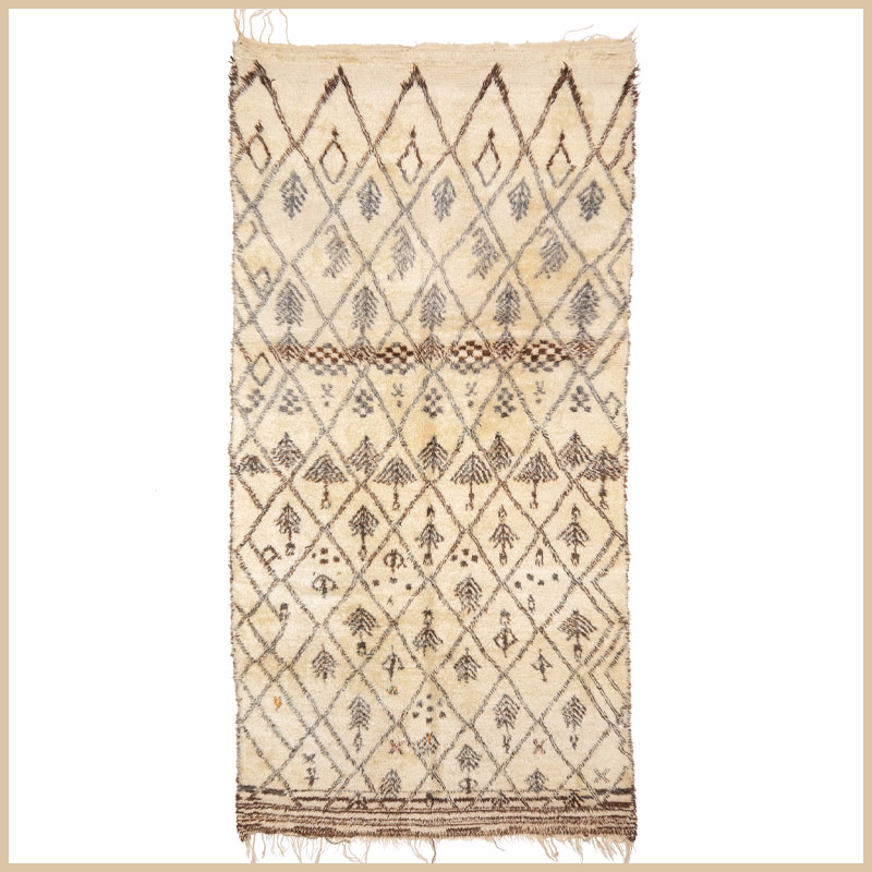 Tapis Beni Ouarain SG3340 – 360 x 178 cm