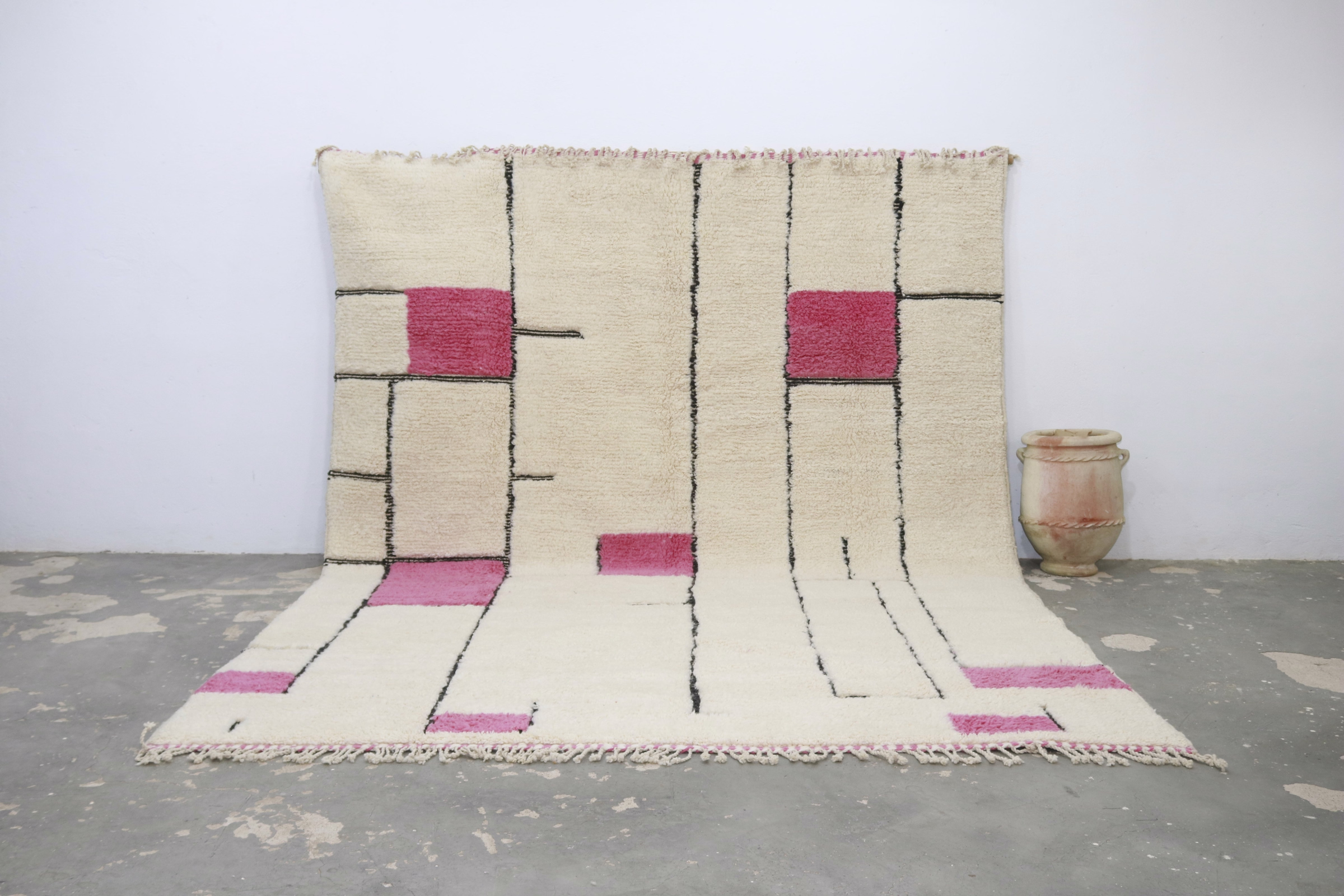 Azilal "Magenta Grid"