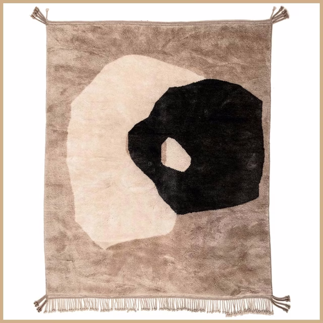 Beni Mrirt "Graphic Taupe"