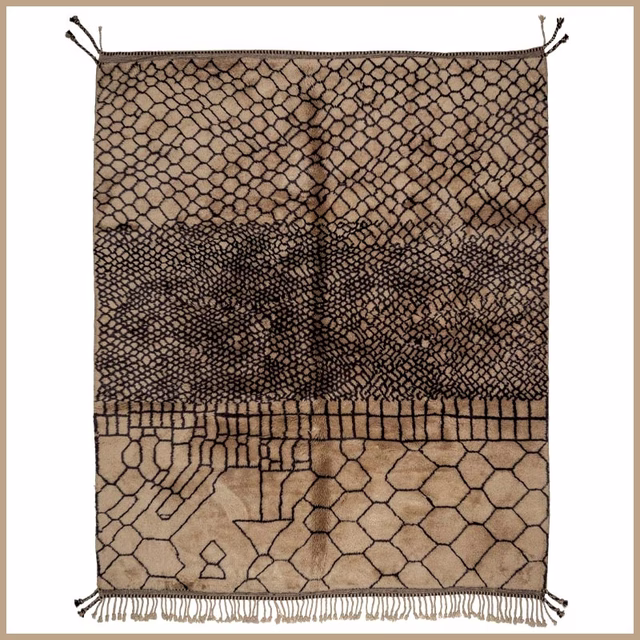 Beni Mrirt "Ornate Taupe"