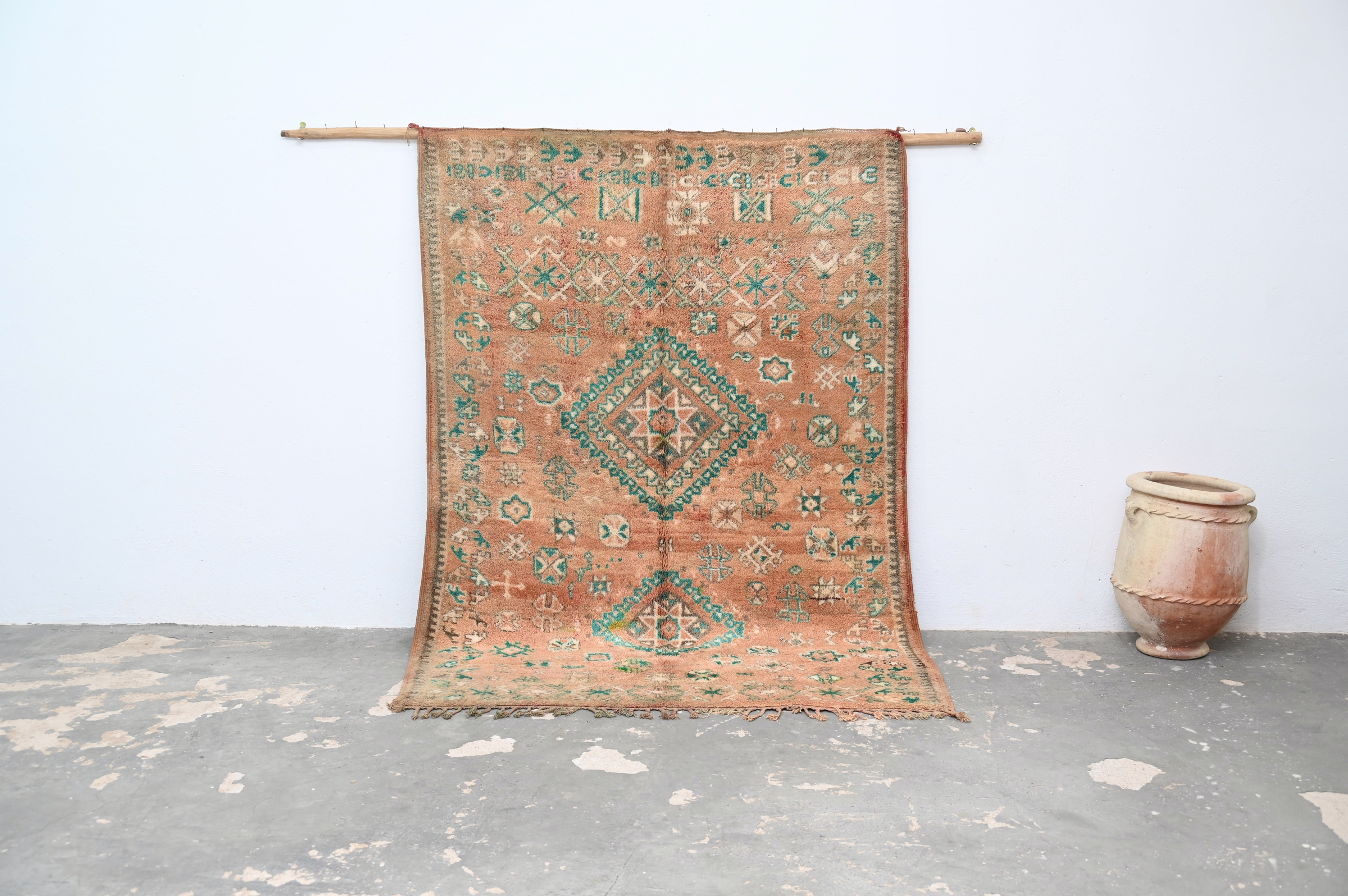 Berber Vintage "Coral Patina"