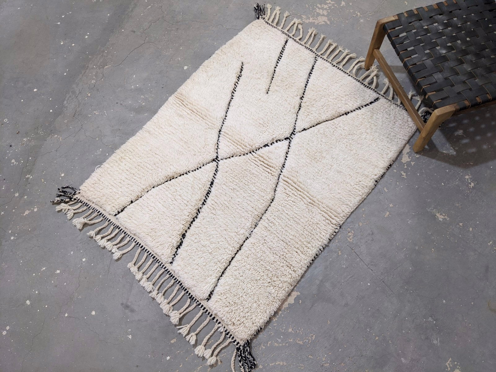 Petit Beni Ouarain Handwoven Piece