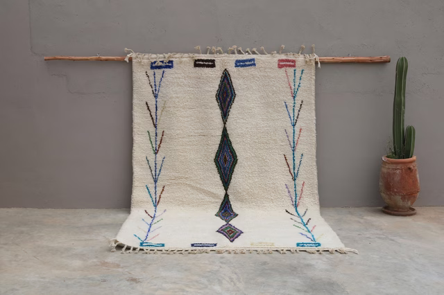 Azilal "Indigo Branches"