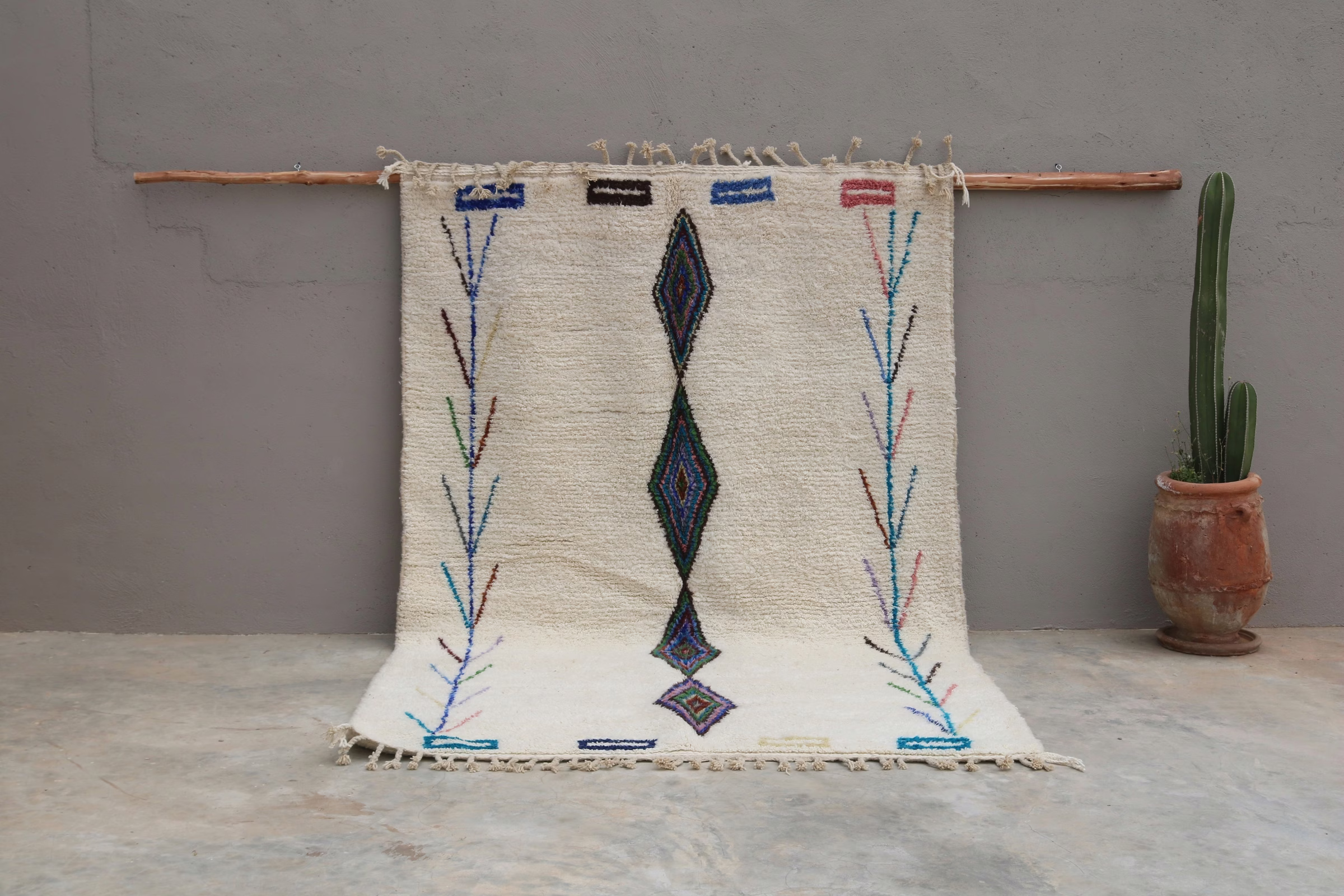 Azilal "Indigo Branches"