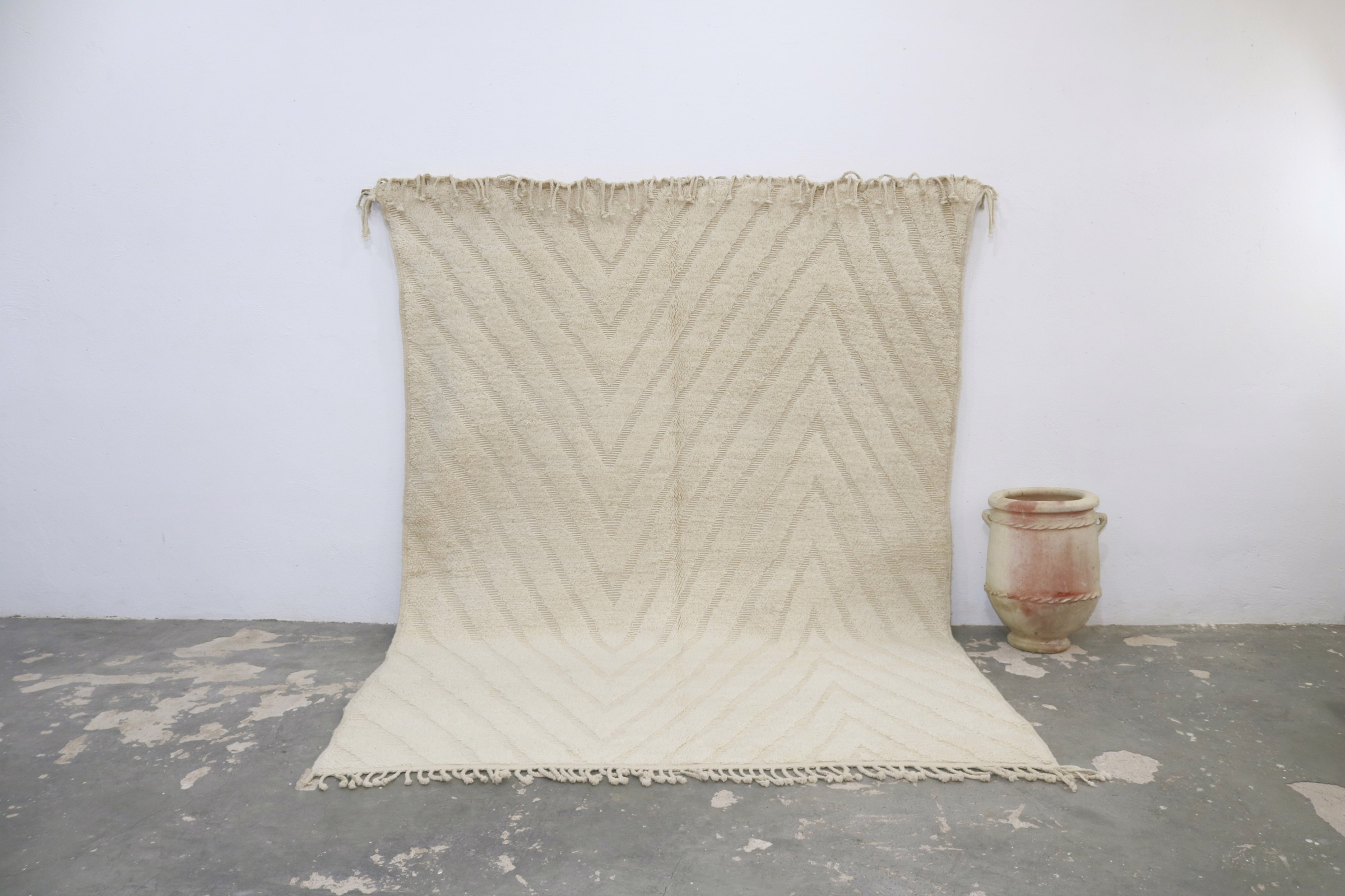 Beni Ouarain « Cream Geometry » - Image 1