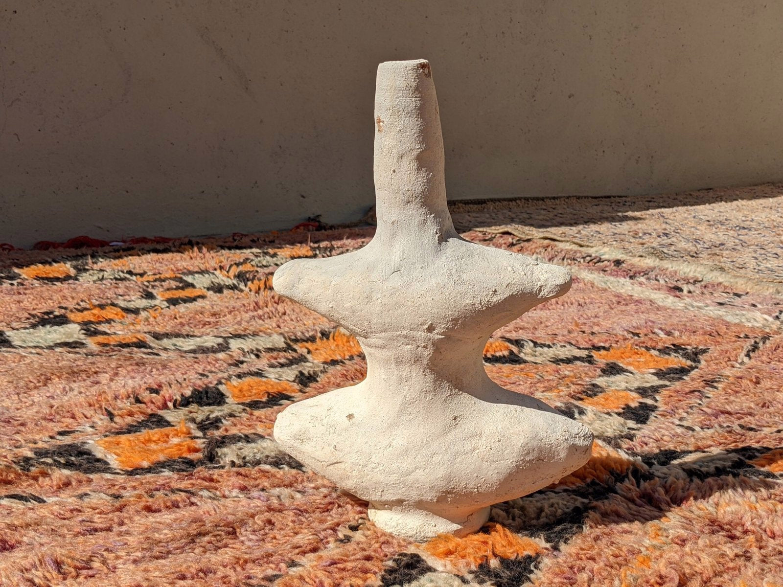 Porte-bougie en céramique #C1000 Handwoven Piece