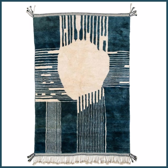 Beni Mrirt "Graphic Teal"