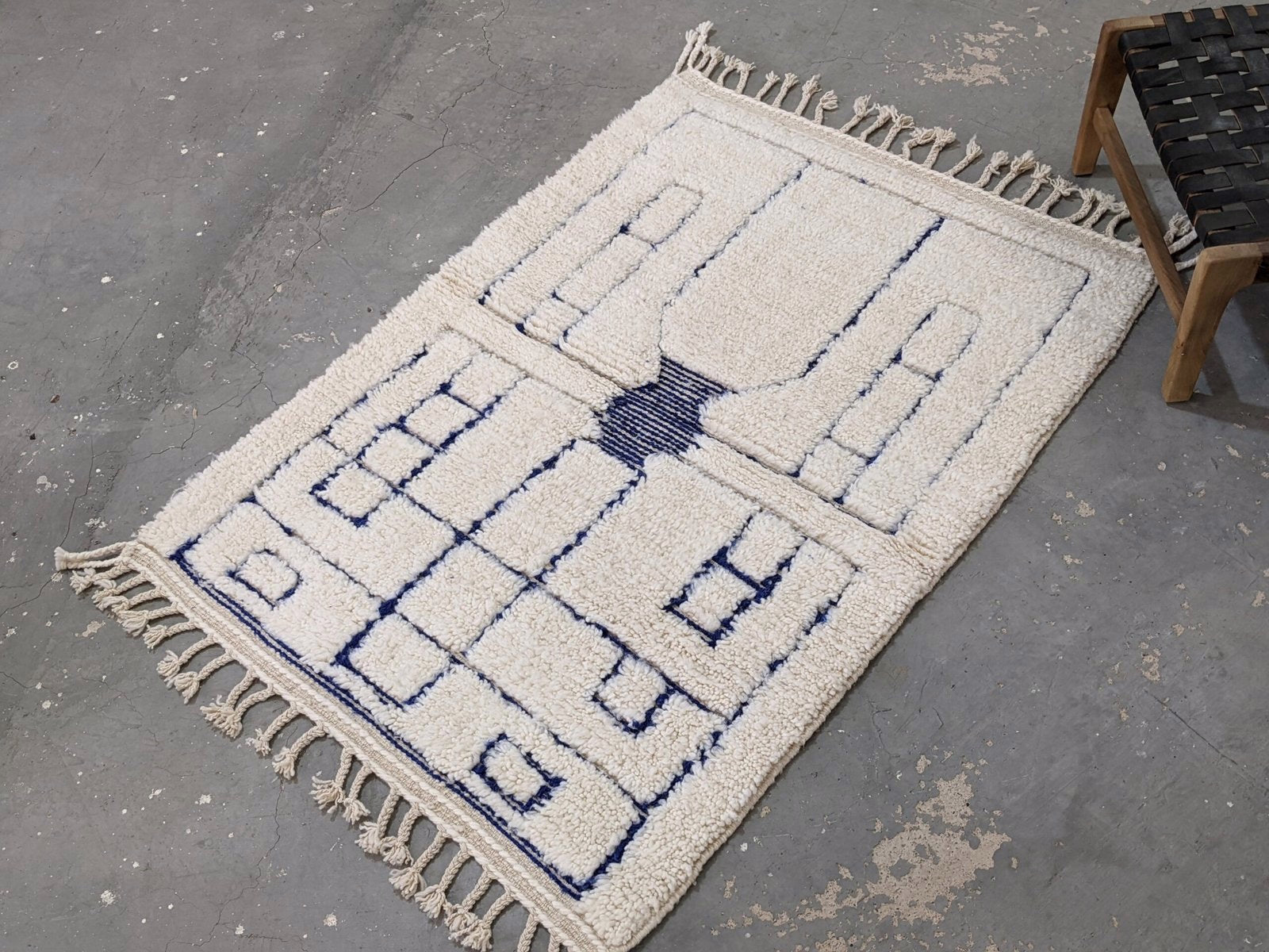 Petit Beni Ouarain Handwoven Piece